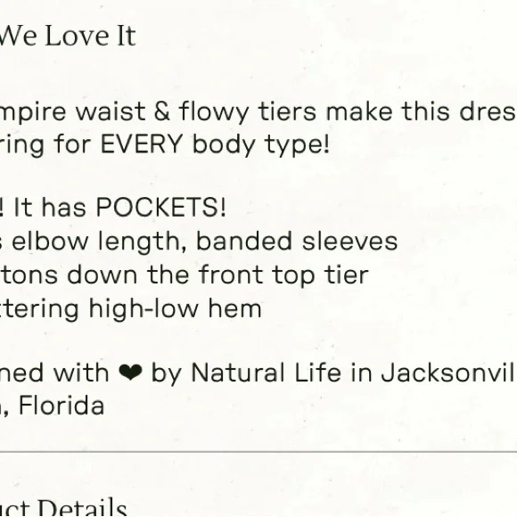 Natural Life Multicolor Floral dress - Picture 6 of 7